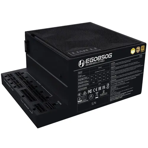 Захранващ блок Lian Li EDGE EGO850 Black 850W 80+ Gold PCIe 5.1, ATX 3.1 - image 1