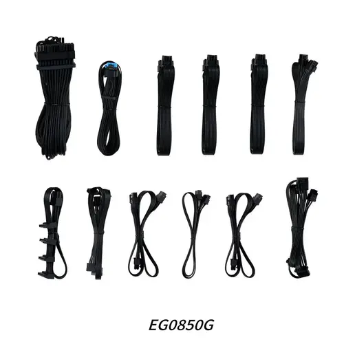 Захранващ блок Lian Li EDGE EGO850 Black 850W 80+ Gold PCIe 5.1, ATX 3.1 - image 5