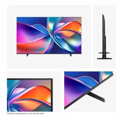 Телевизор, Hisense 43" E7Q, 4K Ultra HD 3840x2160, QLED, Quantum Dot, HDR 10+, HLG, Dolby Vision, Light Sensor, Smart TV, WiFi 5GHz, WiFi Direct, BT, Anyview Cast, 3xHDMI, 2xUSB, LAN, CI+, DVB-T2/C/S2, Black - image 4