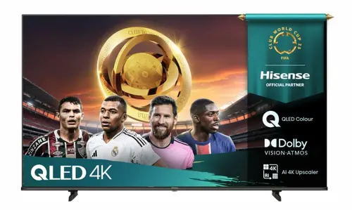 Телевизор, Hisense 43" E7Q, 4K Ultra HD 3840x2160, QLED, Quantum Dot, HDR 10+, HLG, Dolby Vision, Light Sensor, Smart TV, WiFi 5GHz, WiFi Direct, BT, Anyview Cast, 3xHDMI, 2xUSB, LAN, CI+, DVB-T2/C/S2, Black Телевизор, Hisense 43" E7Q, 4K Ultra HD 3840x2160, QLED, Quantum Dot, HDR 10+, HLG, Dolby Vision, Light Sensor, Smart TV, WiFi 5GHz, WiFi Direct, BT, Anyview Cast, 3xHDMI, 2xUSB, LAN, CI+, DVB-T2/C/S2, Black