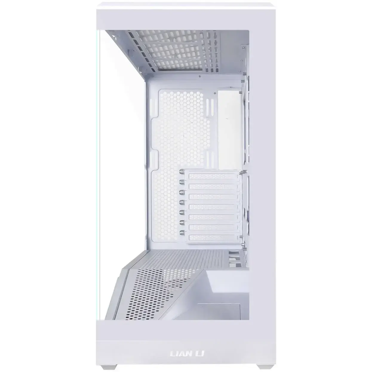 Кутия Lian Li Vector V100 ARGB Mid-Tower, Tempered Glass - White - image 2