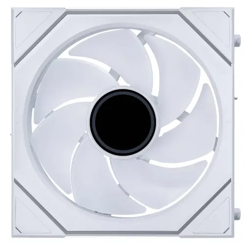 Вентилатори 3бр Lian Li UNI FAN SL-INF Wireless ARGB PWM Reverse - 120 mm Бели + Контролер - image 5