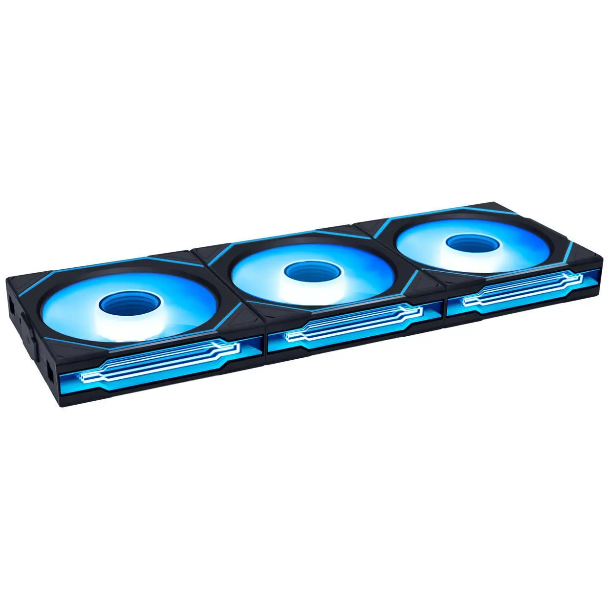 Вентилатори 3бр Lian Li UNI FAN SL-INF Wireless ARGB PWM - 120 mm Черни + Контролер - image 1
