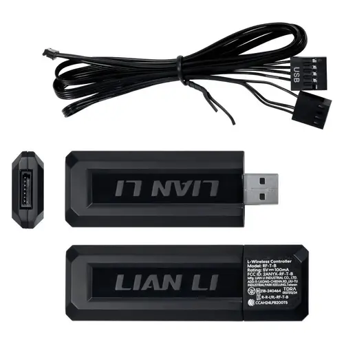 Вентилатори 3бр Lian Li UNI FAN SL-INF Wireless ARGB PWM - 120 mm Черни + Контролер - image 8