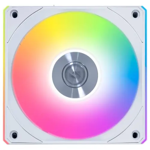 Вентилатори 3бр Lian Li UNI FAN CL Wireless ARGB PWM Reverse - 120 mm Бели + Контролер - image 2