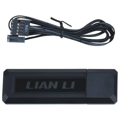 Вентилатори 3бр Lian Li UNI FAN CL Wireless ARGB PWM Reverse - 120 mm Черни + Контролер - image 7