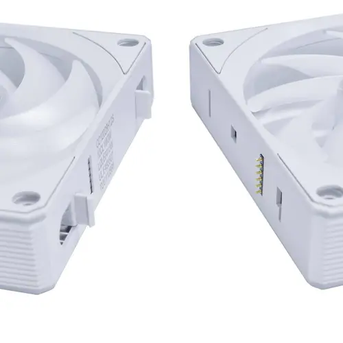 Вентилатори 3бр Lian Li UNI FAN CL Wireless ARGB PWM - 120 mm Бели + Контролер - image 7