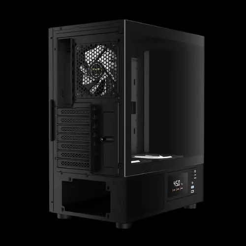 Gamdias кутия Case ATX - ATLAS E2 - 3 x 120 mm A-RGB, Digital Display, Curved Glass - image 6