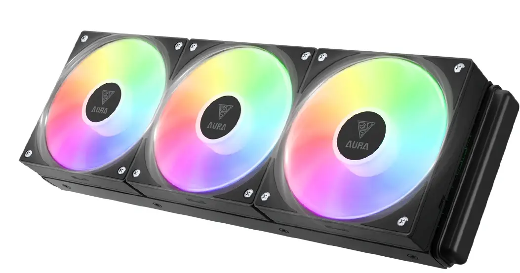 Gamdias водно охлаждане Water Cooling 360mm - AURA GL360 v2 - aRGB - image 12