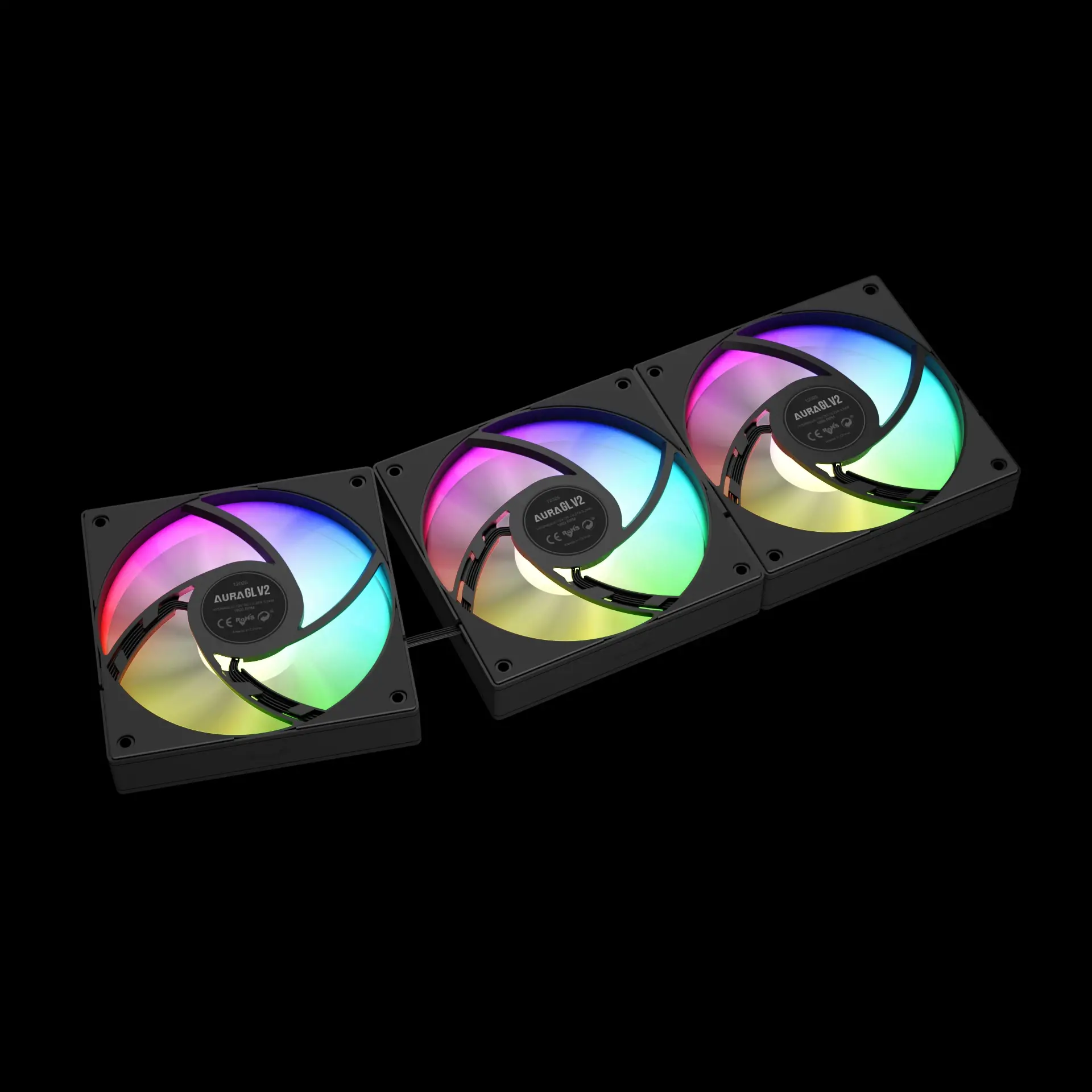 Gamdias водно охлаждане Water Cooling 360mm - AURA GL360 v2 - aRGB - image 8
