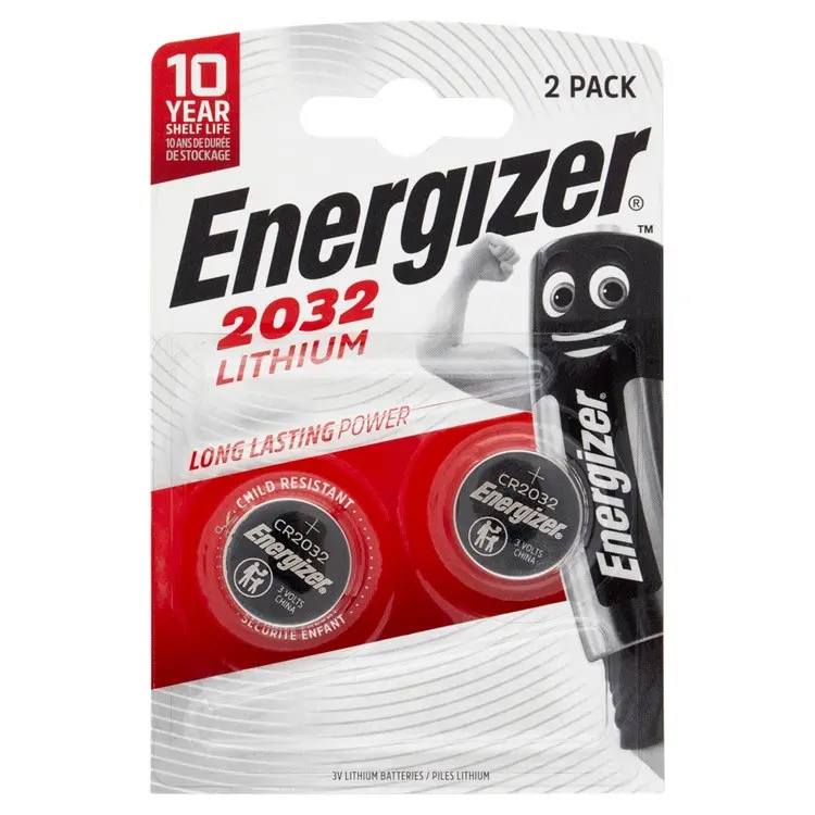 2 бр. ЛИТИЕВИ БАТЕРИИ LITHIUM SPECIAL CR2032 BP2 ENERGIZER