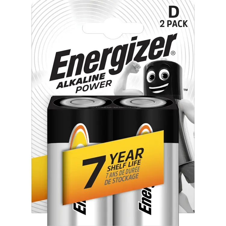 BATERII ALCALINE ALKALINE POWER D CHP2 ENERGIZER