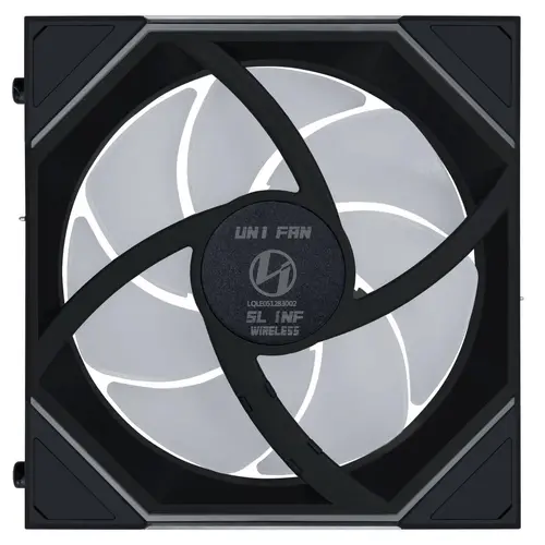 Вентилатори 3бр Lian Li UNI FAN SL-INF Wireless ARGB PWM Reverse - 120 mm Черни + Контролер - image 7