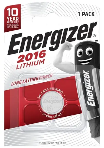 ЛИТИЕВА БАТЕРИЯ LITHIUM SPECIAL CR2016 BP1 ENERGIZER