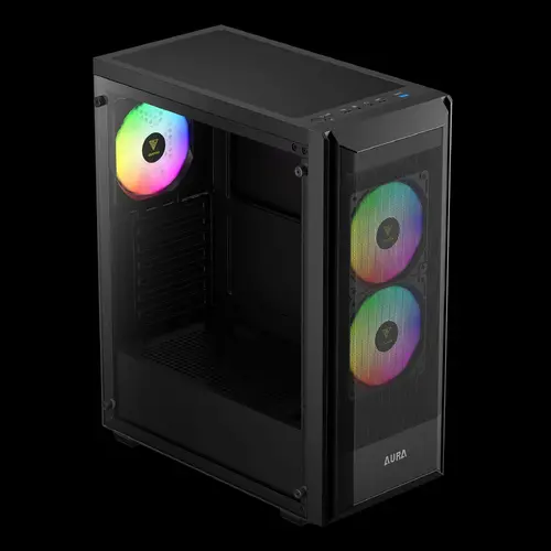 Gamdias кутия Case ATX - AURA GC6 ELITE ARGB BK - Addressable RGB, Mesh - image 4