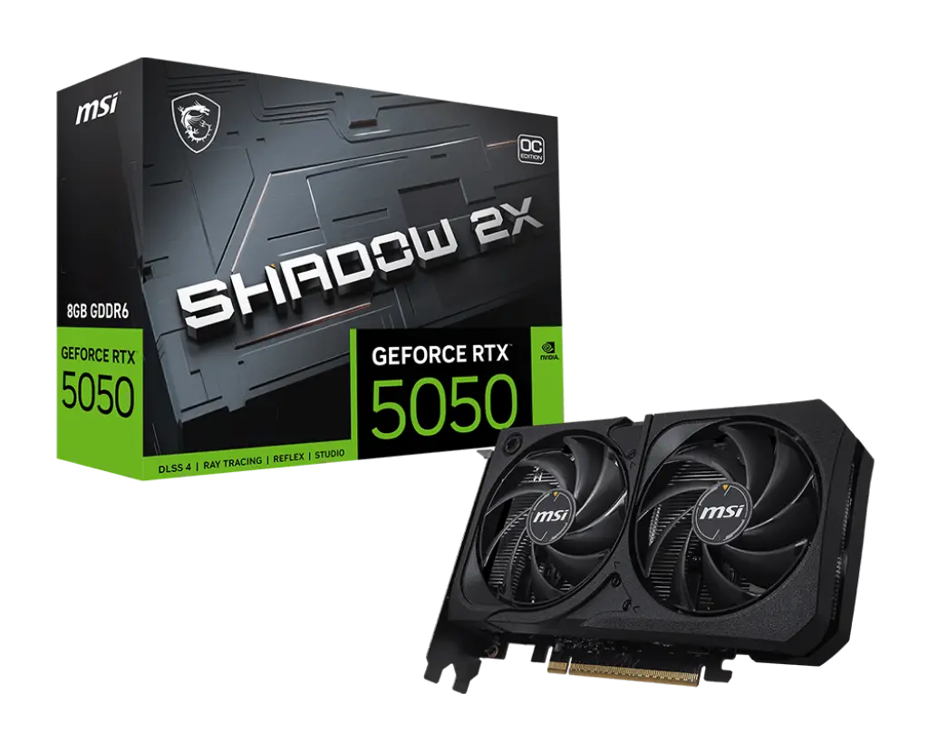 Видео карта, MSI RTX5050 8G SHADOW 2X OC - image 4