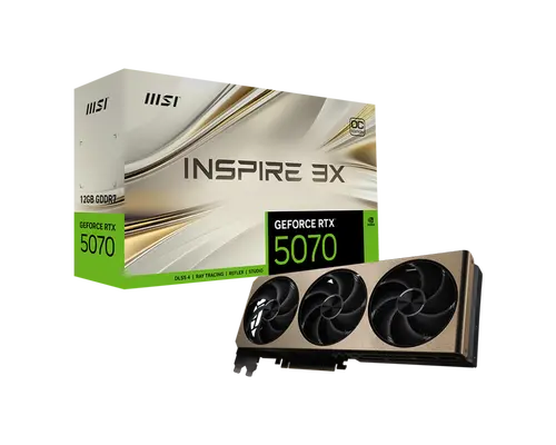 Видео карта, MSI RTX5070 12G INSPIRE 3X OC - image 4