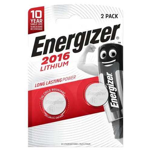ЛИТИЕВИ БАТЕРИИ LITHIUM SPECIAL CR2016 BP2 ENERGIZER