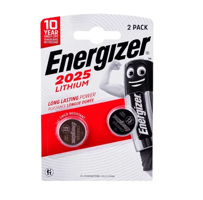 2 бр. ЛИТИЕВИ БАТЕРИИ LITHIUM SPECIAL CR2025 BP2 ENERGIZER