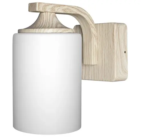 ЛАМПА ЗА ОТКРИТ МОНТАЖ CLASSIC LANTERN CYLINDER E27 WD ENDURA LEDVANCE - СВЕТЛО ДЪРВО - image 1