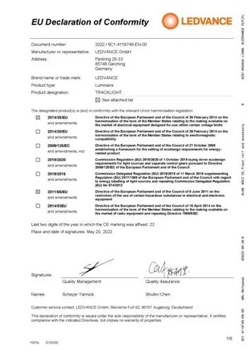ГЪВКАВ КОНЕКТОР ЗА СВЕТЛИНИ TRACKLIGHT FLEXIBLE CONNECTOR WT LEDVANCE - image 3