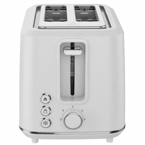 Electric Toaster, white, 220-240V, 50-60Hz, 920-1080W, 2 slots, 3 modes, 7 browning levels - image 2
