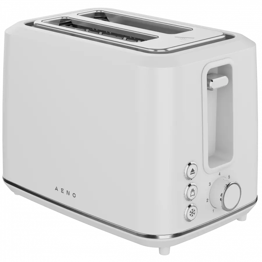 Electric Toaster, white, 220-240V, 50-60Hz, 920-1080W, 2 slots, 3 modes, 7 browning levels - image 4