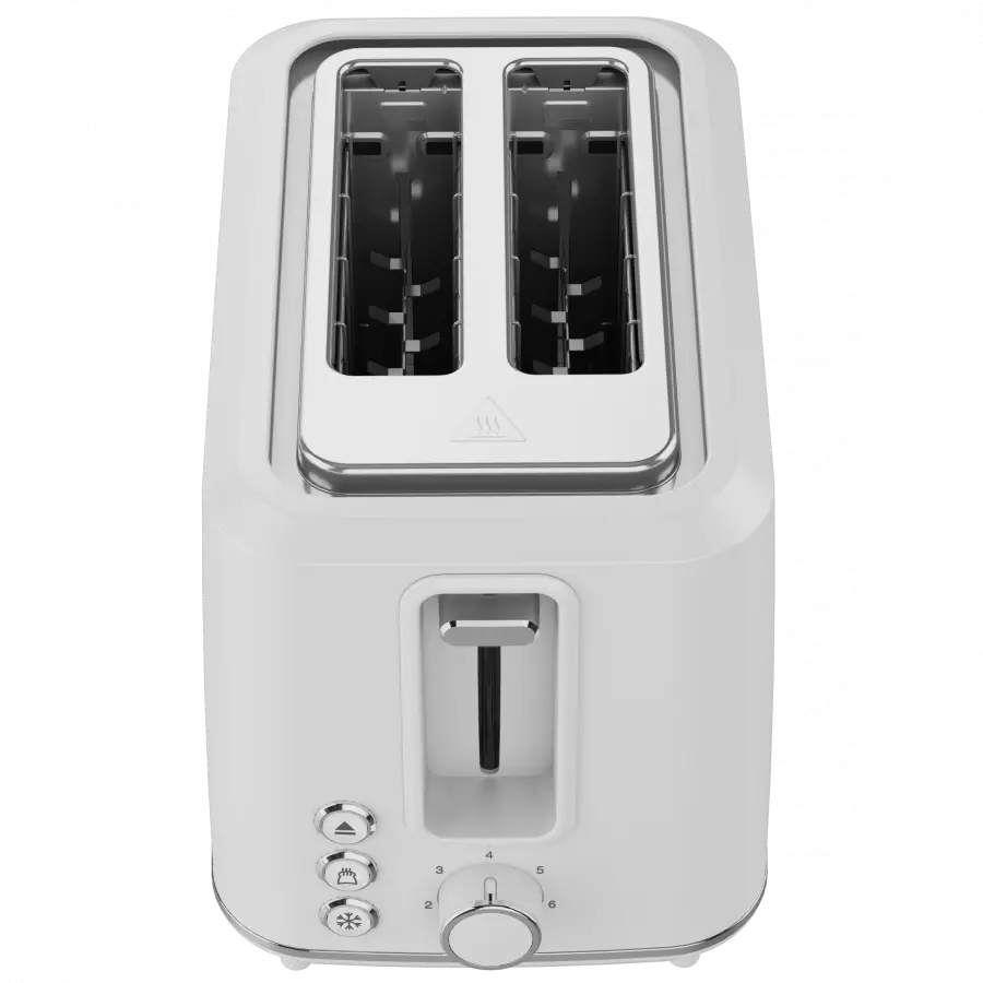 Electric Toaster, white, 220-240V, 50-60Hz, 920-1080W, 2 slots, 3 modes, 7 browning levels - image 5