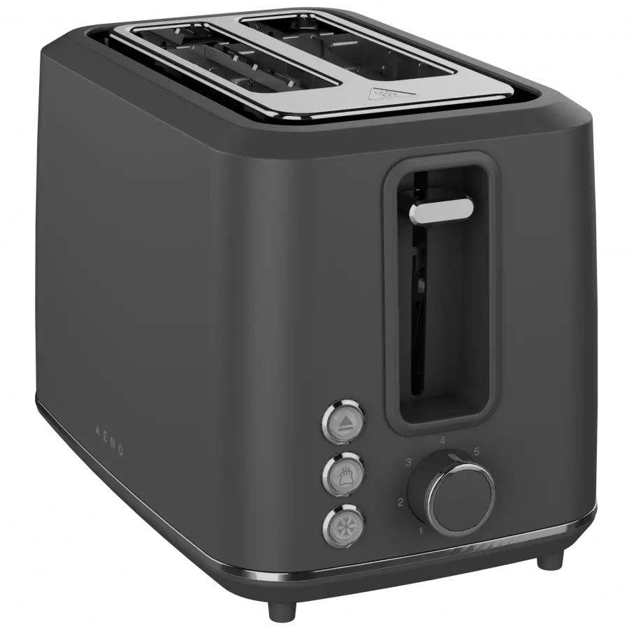 Ηλεκτρική φρυγανιέρα, γκρι, 220-240V, 50-60Hz, 920-1080W, 2 θέσεις, 3 λειτουργίες, 7 επίπεδα ψησίματος - image 3