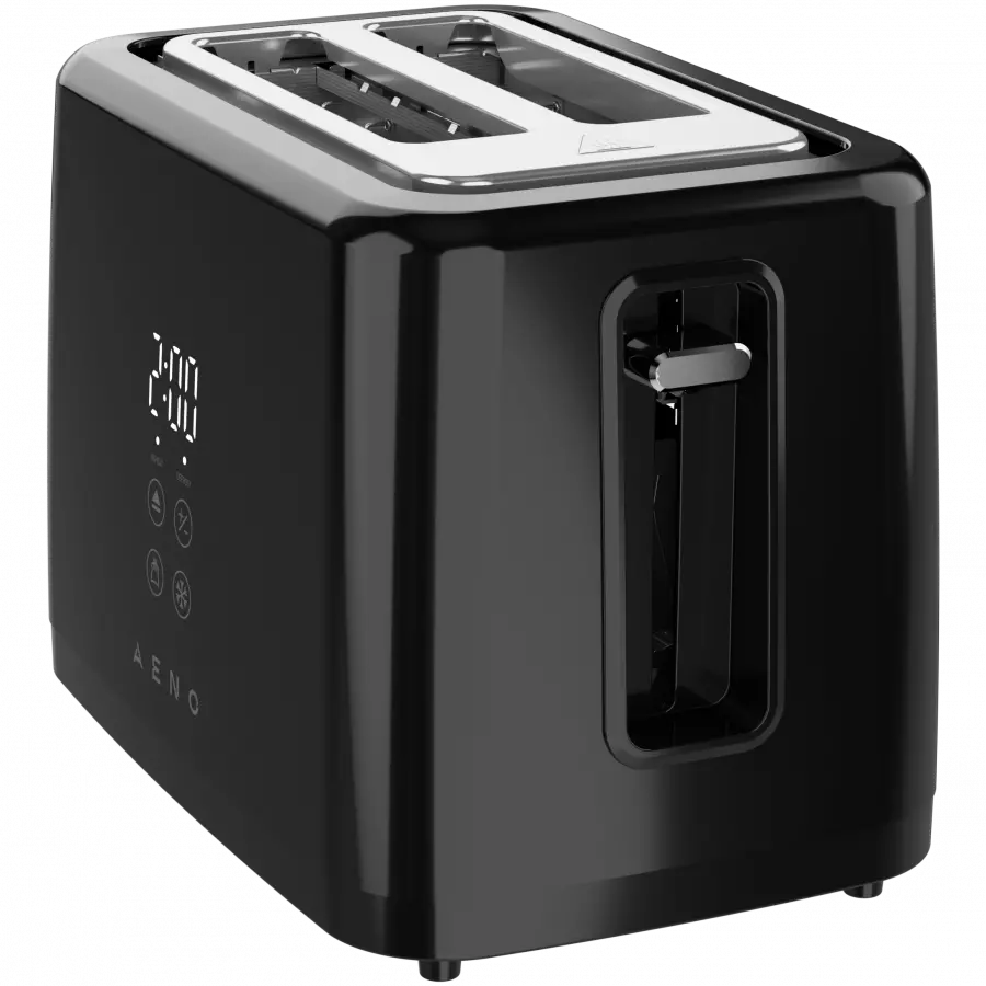 Ηλεκτρική φρυγανιέρα, μαύρη, 220-240V, 50-60Hz, 780-930W, 2 θέσεις, 3 λειτουργίες, 7 επίπεδα ψησίματος - image 1