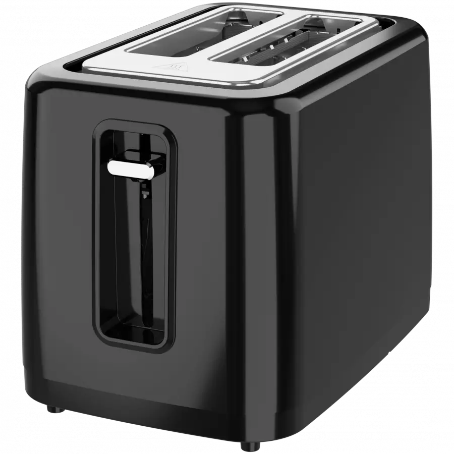 Electric Toaster, black, 220-240V, 50-60Hz, 780-930W, 2 slots, 3 modes, 7 browning levels - image 3