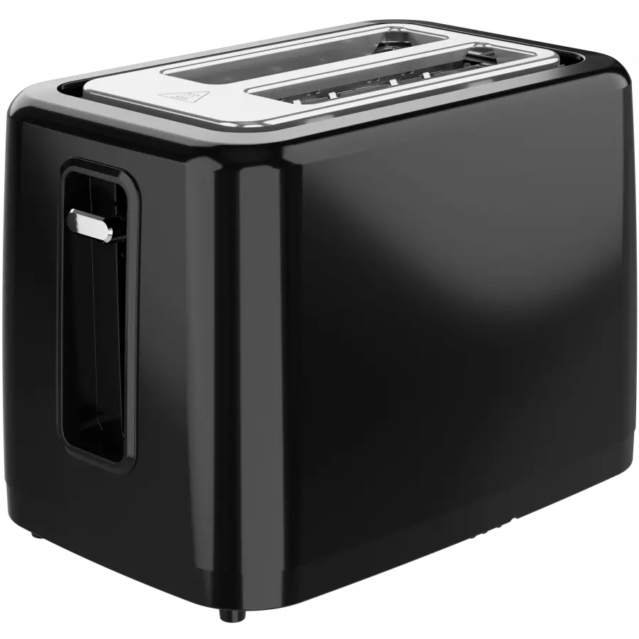 Electric Toaster, black, 220-240V, 50-60Hz, 780-930W, 2 slots, 3 modes, 7 browning levels - image 4