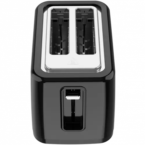Prăjitor de pâine electric, negru, 220-240V, 50-60Hz, 780-930W, 2 sloturi, 3 moduri, 7 niveluri de rumenire - 6