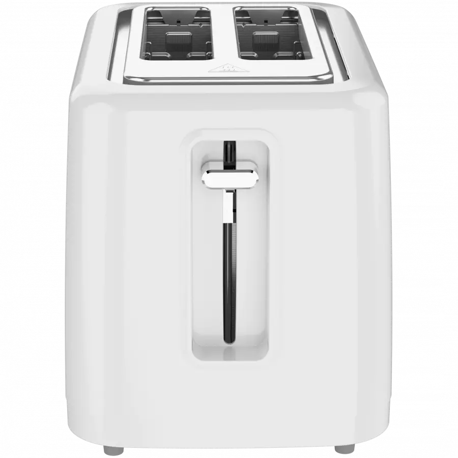 Electric Toaster, White, 220-240V, 50-60Hz, 780-930W, 2 slots, 3 modes, 7 browning levels - image 2