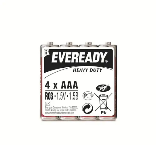 4 БРОЯ БАТЕРИИ EVEREADY HD AAA SHP4 ENERGIZER