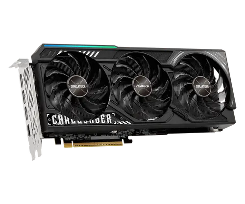 ASROCK Placă video AMD Radeon RX 9070 XT Challenger 16GB GDDR6 256-bit, 1x HDMI, 3x DP, 2x conector de alimentare 8-pin, PCIe 5.0 x16, sursă - 2