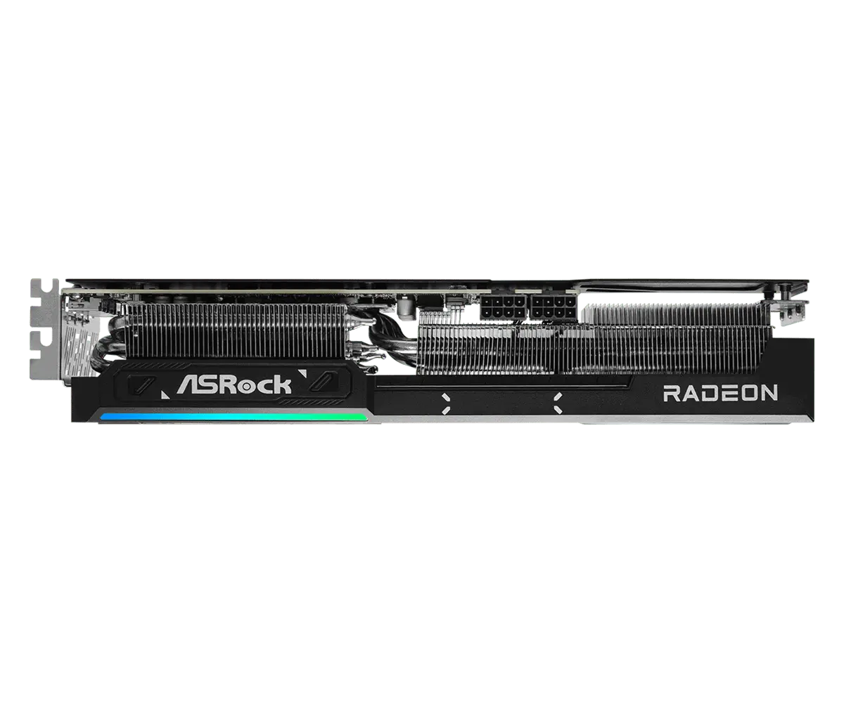 ASROCK Κάρτα γραφικών AMD Radeon RX 9070 XT Challenger 16GB GDDR6 256-bit, 1x HDMI, 3x DP, 2x 8-pin σύνδεσμος τροφοδοσίας, PCIe 5.0 x16, συνιστώμενο - image 2