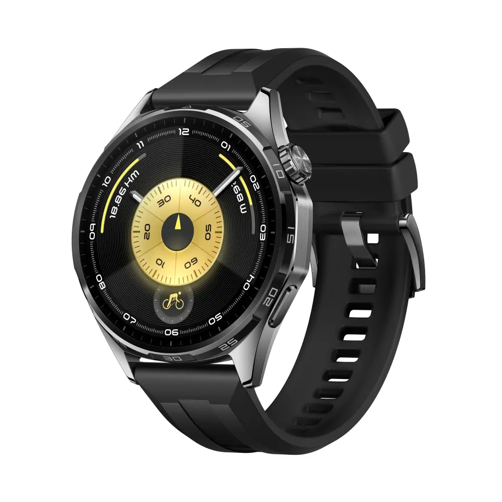 Часовник, Huawei Watch GT6, Atum-B19F, Black Rubber - image 1