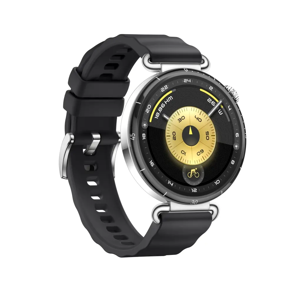 Часовник, Huawei Watch GT6, Konsu-B19F, Black Silicon - image 3