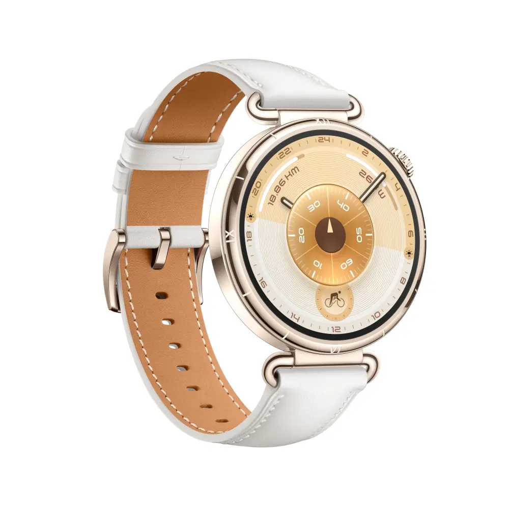 Часовник, Huawei Watch GT6, Konsu-B19L, White Leather - image 3