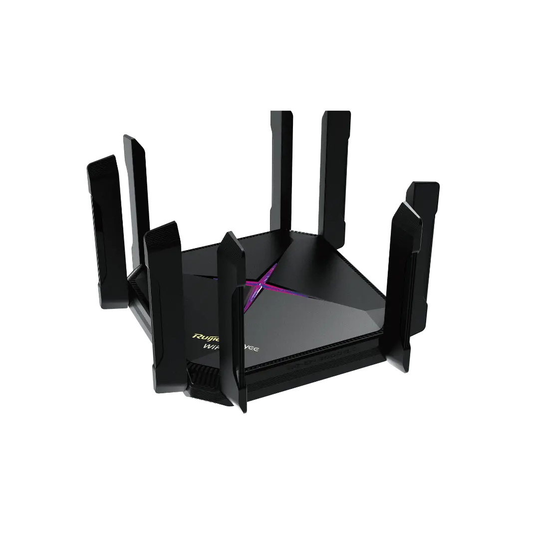 Router wireless Ruijie RG-EW6000GX, AX6000, WiFi 6, Dual WAN, 4xGb, 1x2.5G, 5x5dBi antene