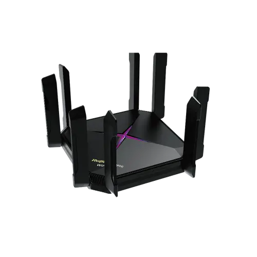 Ασύρματος δρομολογητής Ruijie RG-EW6000GX, AX6000, WiFi 6, Dual WAN, 4xGb, 1x2.5G, 5x5dBi κεραίες - 1