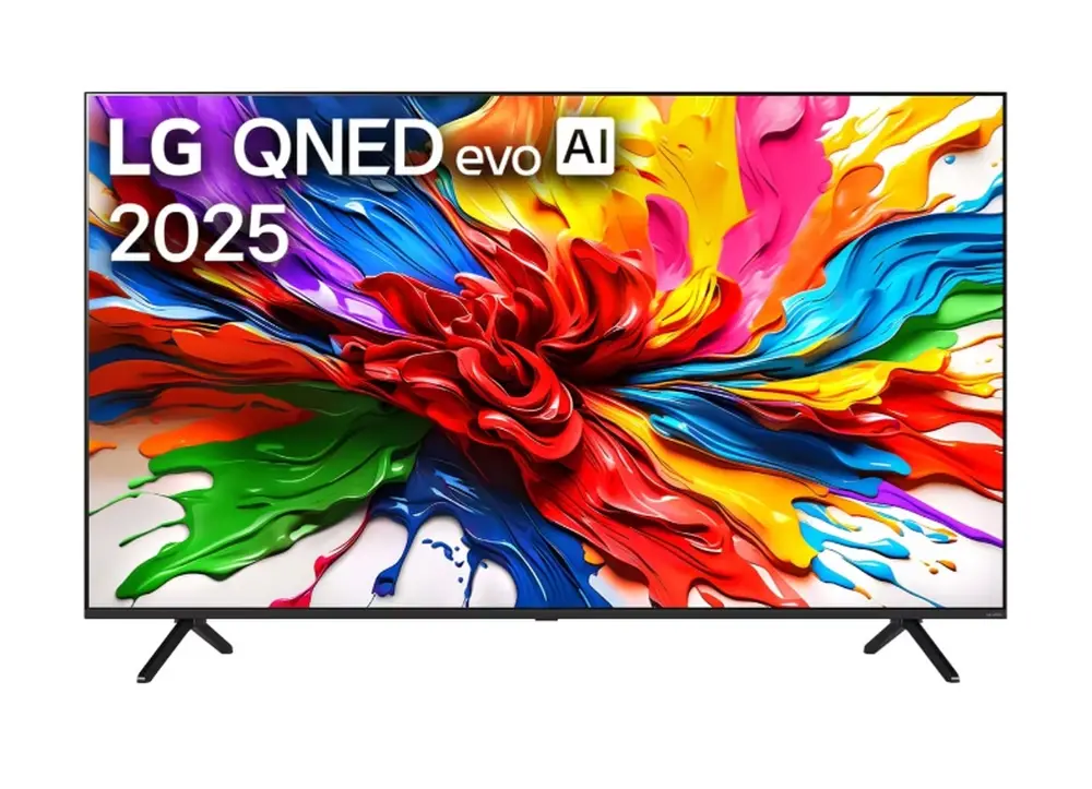 Телевизор, LG 55QNED92A6A, 55" 4K QNED MiniLED evo HDR Smart TV, 100Hz, 3840x2160, DVB-T2/C/S2, Alpha 8 AI Processor 4K, HDR 10, webOS 25 ThinQ, FreeSync, VRR 144Hz, Multi View, 4K Upscaling, Wi-Fi 6, Voice Controll, BT 5.3, AirPlay 2, CI, HDMI eARC, SPDIF, Silver