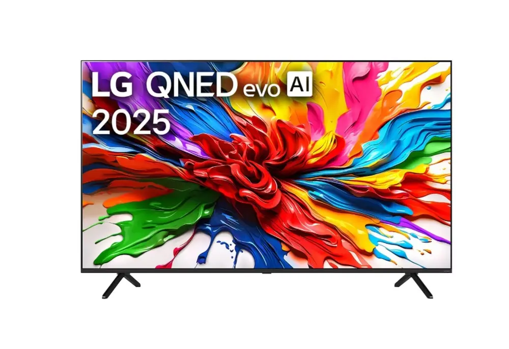 Телевизор, LG 65QNED92A6A, 65" 4K QNED MiniLED evo HDR Smart TV, 100Hz, 3840x2160, DVB-T2/C/S2, Alpha 8 AI Processor 4K, HDR 10, webOS 25 ThinQ, FreeSync, VRR 144Hz, Multi View, 4K Upscaling, Wi-Fi 6, Voice Controll, BT 5.3, AirPlay 2, CI, HDMI eARC, SPDIF, Silver