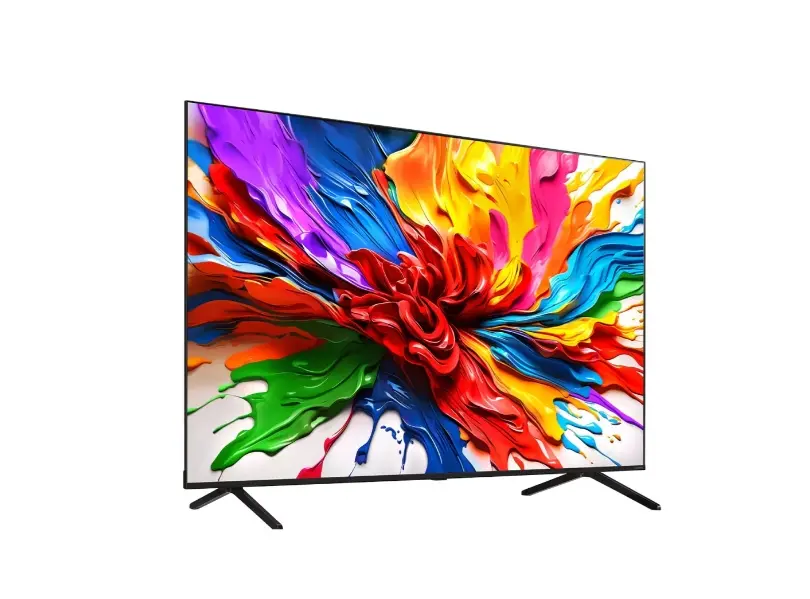 Телевизор, LG 65QNED92A6A, 65" 4K QNED MiniLED evo HDR Smart TV, 100Hz, 3840x2160, DVB-T2/C/S2, Alpha 8 AI Processor 4K, HDR 10, webOS 25 ThinQ, FreeSync, VRR 144Hz, Multi View, 4K Upscaling, Wi-Fi 6, Voice Controll, BT 5.3, AirPlay 2, CI, HDMI eARC, SPDIF, Silver - image 1