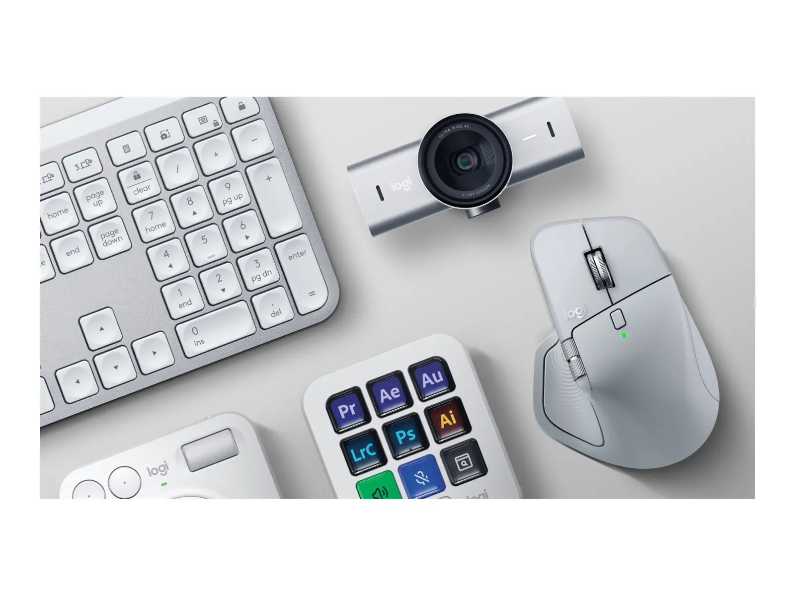 Безжична лазерна мишка LOGITECH MX MASTER 4 Pale Gray - image 7