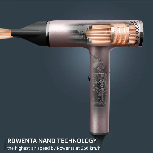 Сешоар, Rowenta HY8530E0 Hair Dryer Nano Fold Cinnamon P - image 4
