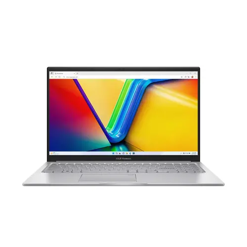 Лаптоп, Asus Vivobook X1504VA-BQ2557,Intel i7-1355U 1.7 GHz (12MB Cache, up to 5.0 GHz),15.6"FHD (1920x1080) ,16GB DDR4 (8 on bd) 1TB SSDG4,Intel Iris X Graphics, No OS,Cool Silver
