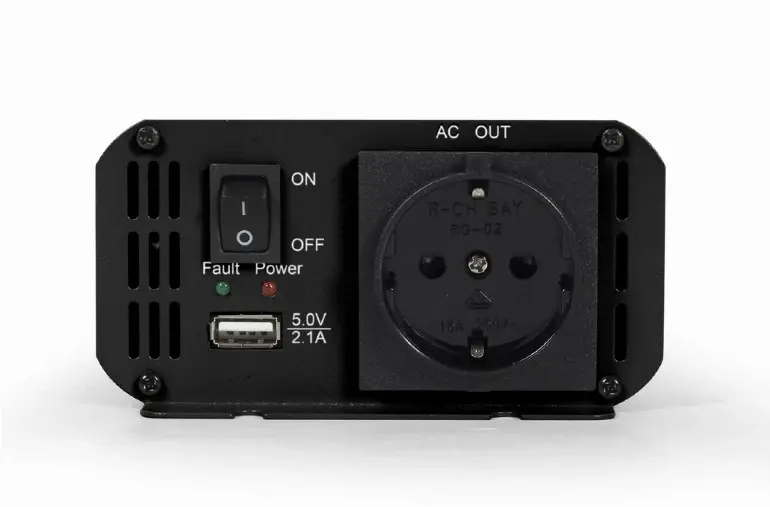 Gembird инвертор за автомобил Car power inverter - EG-PWC500-01 - 500W, USB-A - image 1