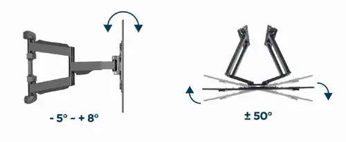 Gembird επιτοίχια βάση τηλεόρασης TV Mount - WM-75ST-02 - 32"-75", 45.5 kg - 5